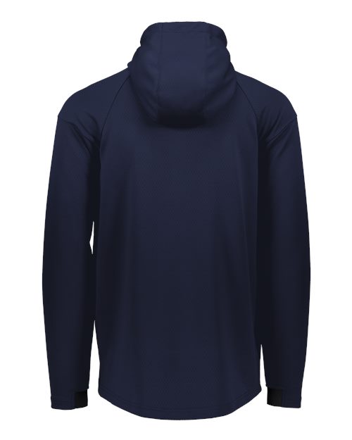 Men's Limitless Quarter-Zip Hooded Pullover - Navy