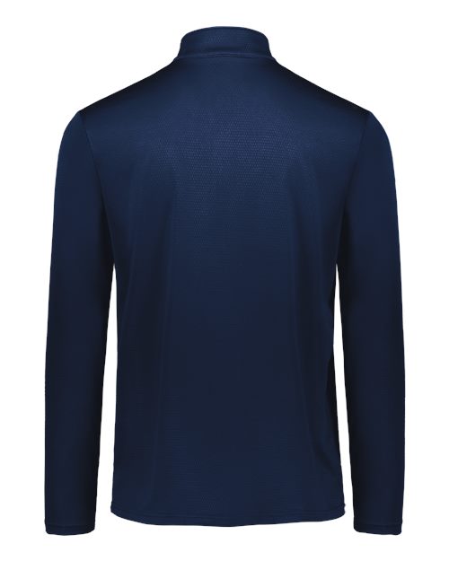 Men's Dry-Excel™ Prism Bold Quarter-Zip Pullover - Navy/ Gold