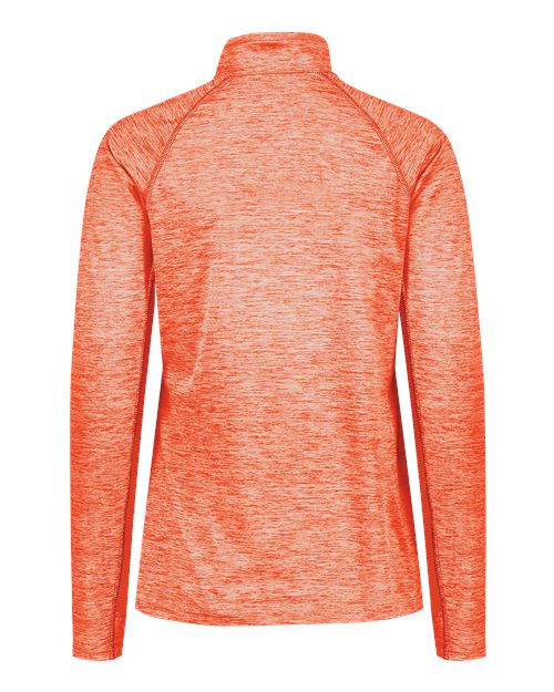 Women's Electrify CoolCore® Quarter-Zip Pullover - Orange Heather