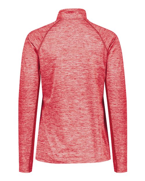 Women's Electrify CoolCore® Quarter-Zip Pullover - Scarlet Heather