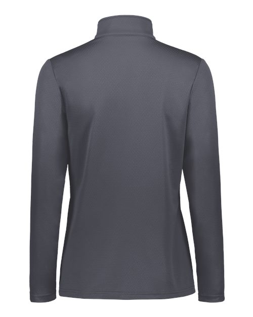 Women's Prism Bold Quarter-Zip Pullover - Carbon/ White