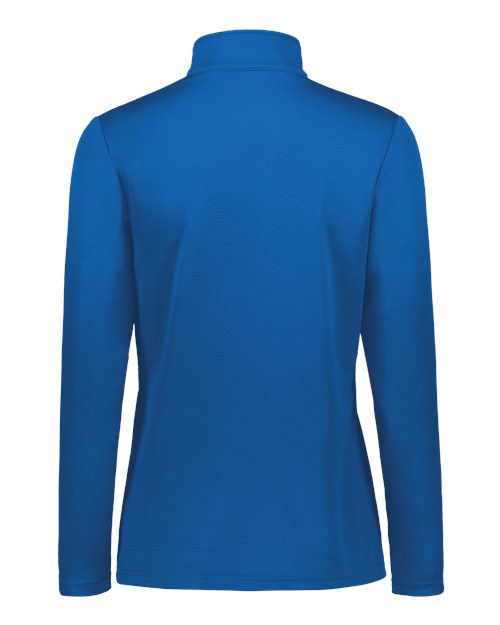 Women's Prism Bold Quarter-Zip Pullover - Royal/ White