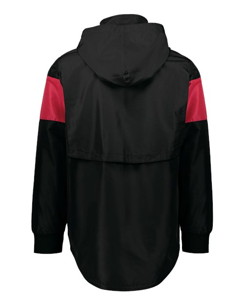 Men's Potomac Hooded Jacket - Black/ Scarlet