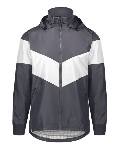 Men's Potomac Hooded Jacket - Carbon/ White