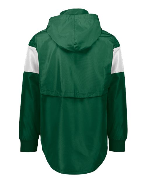 Men's Potomac Hooded Jacket - Dark Green/ White