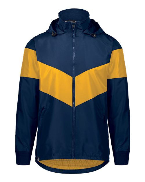 Men's Potomac Hooded Jacket - Navy/ Gold