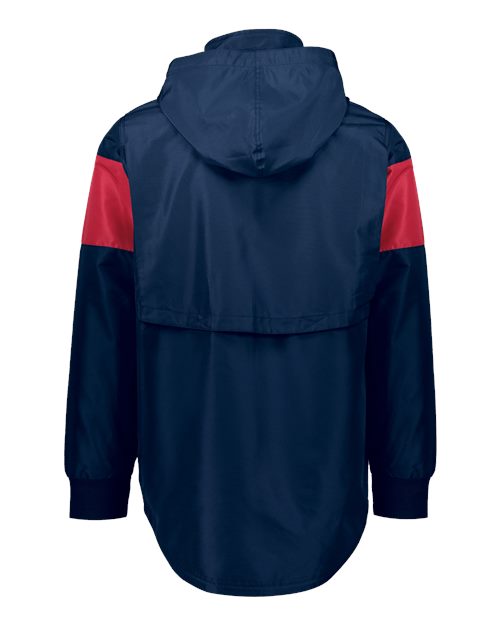 Men's Potomac Hooded Jacket - Navy/ Scarlet