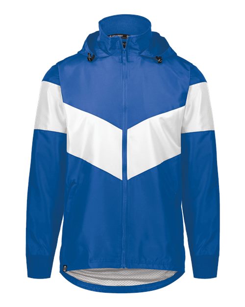 Men's Potomac Hooded Jacket - Royal/ White