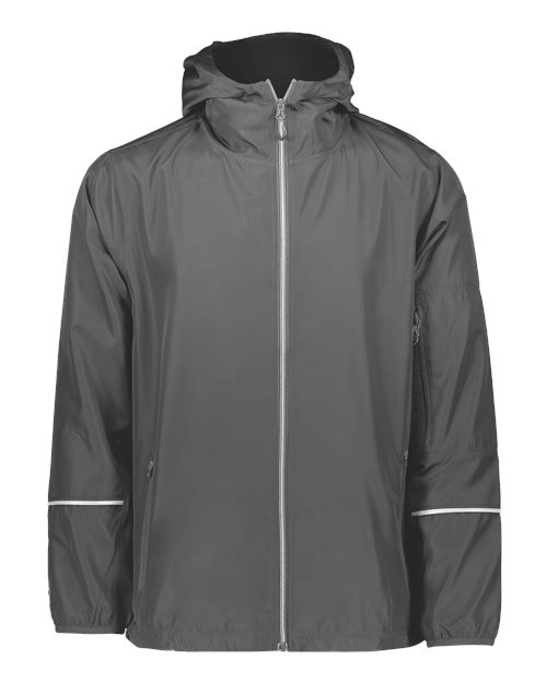 Men's Packable Hooded Jacket - Carbon