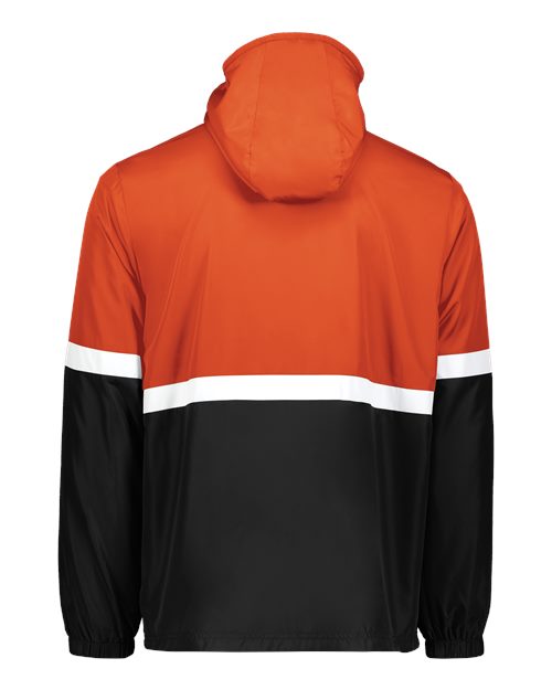 Men's Turnabout Reversible Hooded Jacket - Orange/ Black