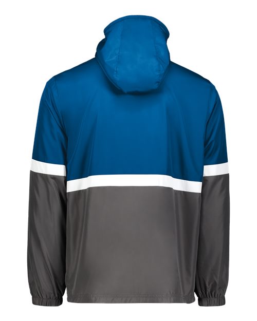 Men's Turnabout Reversible Hooded Jacket - Royal/ Carbon