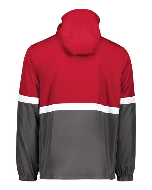 Men's Turnabout Reversible Hooded Jacket - Scarlet/ Carbon