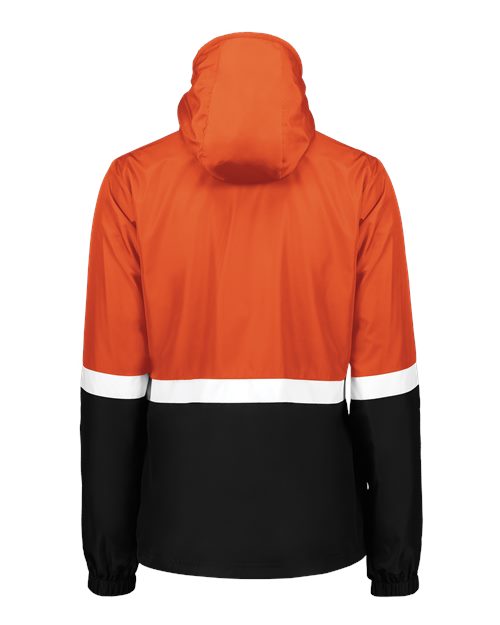 Women's Turnabout Reversible Hooded Jacket - Orange/ Black