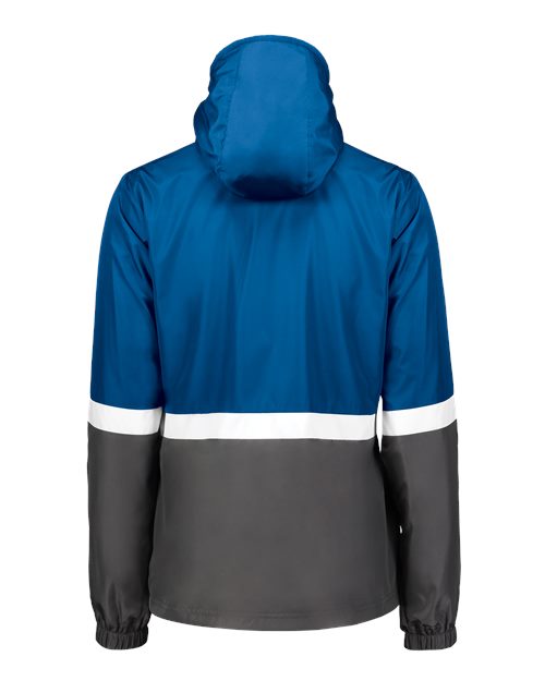 Women's Turnabout Reversible Hooded Jacket - Royal/ Carbon