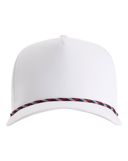 The Wrightson Cap - White/ Navy-Red
