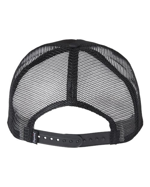 The Rabble Rouser Cap - Black/ Black/ White