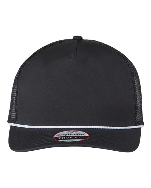 The Rabble Rouser Cap - Black/ Black/ White