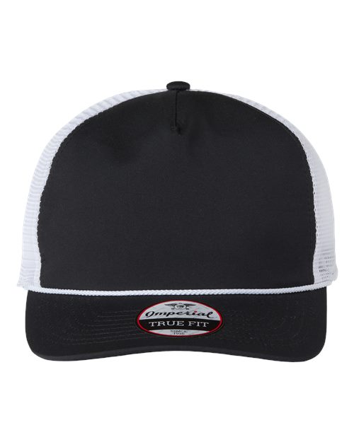 The Rabble Rouser Cap - Black/ White/ White