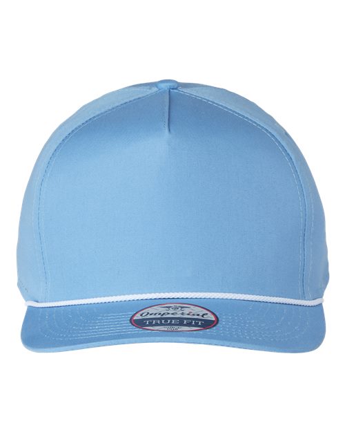The Barnes Cap - Powder Blue/ White