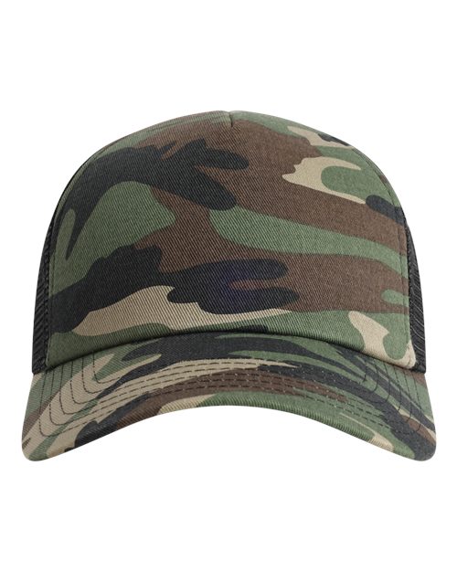 North Country Trucker Cap - Camo/ Black