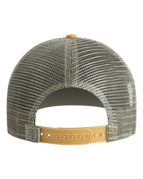 North Country Trucker Cap - White/ Wheat/ Elmwood