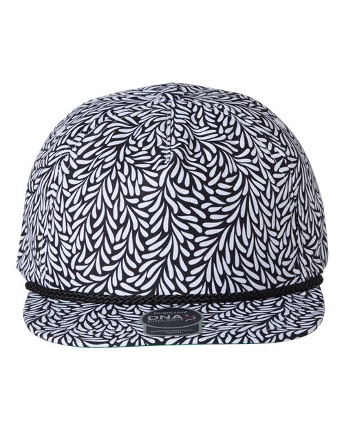 The Aloha Rope Cap - Throwback Black