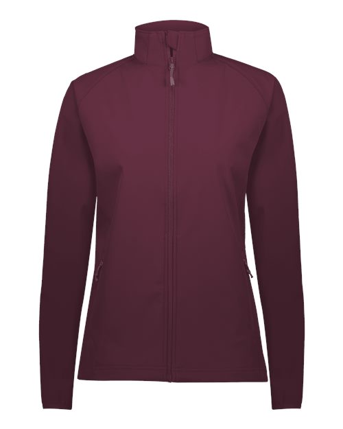 Women's Featherlight Soft Shell Jacket - Maroon