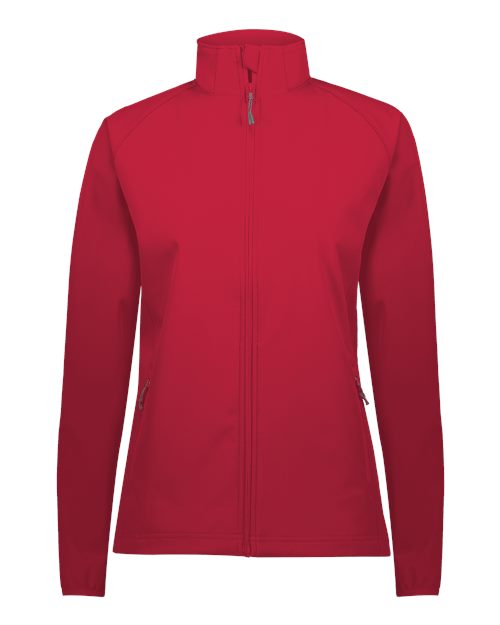 Women's Featherlight Soft Shell Jacket - Scarlet