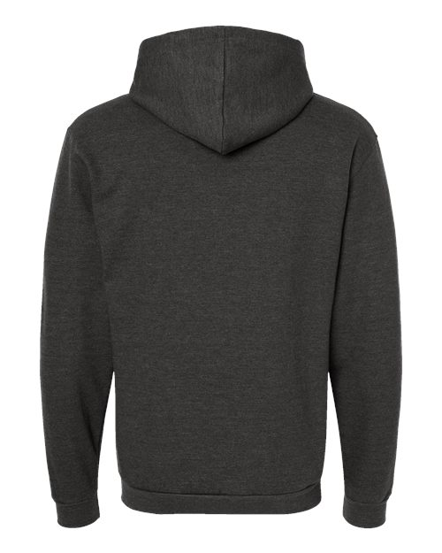 Unisex Full-Zip Hooded Sweatshirt - Heather Graphite