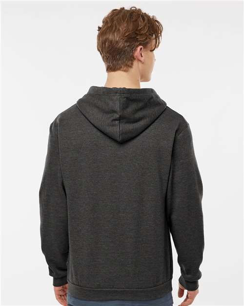 Unisex Full-Zip Hooded Sweatshirt - Heather Graphite