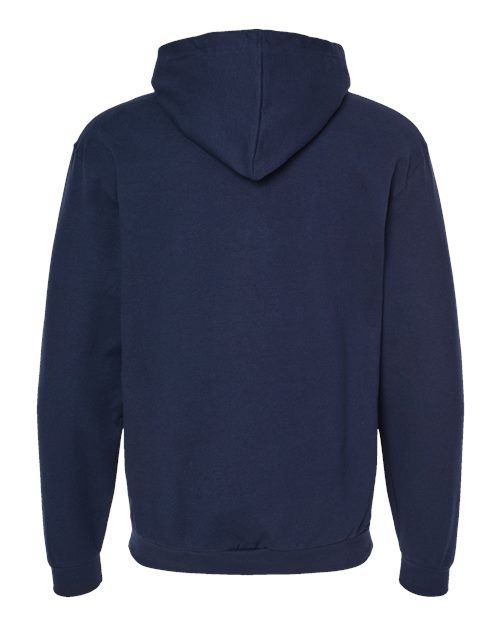 Unisex Full-Zip Hooded Sweatshirt - Navy