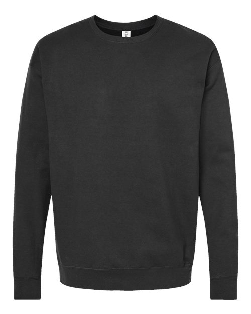 Unisex Fleece Crewneck Sweatshirt - Black