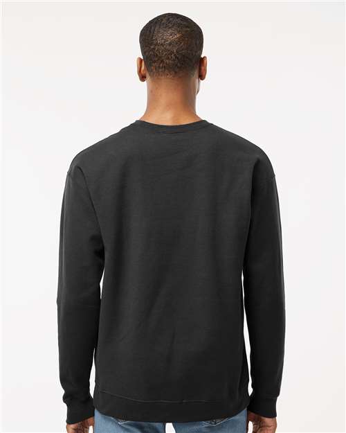 Unisex Fleece Crewneck Sweatshirt - Black