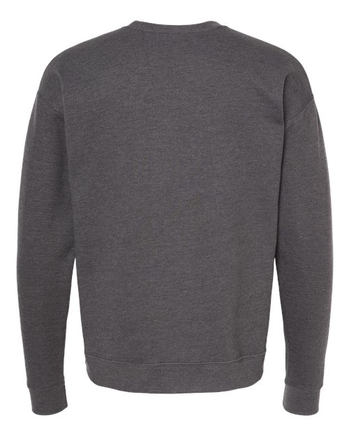 Unisex Fleece Crewneck Sweatshirt - Heather Charcoal