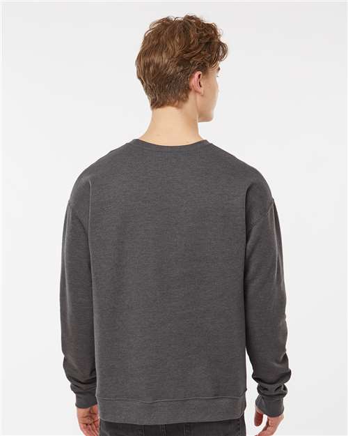 Unisex Fleece Crewneck Sweatshirt - Heather Charcoal