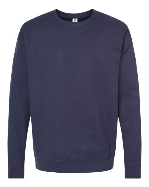 Unisex Fleece Crewneck Sweatshirt - Navy