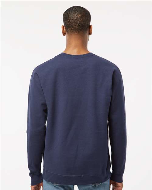 Unisex Fleece Crewneck Sweatshirt - Navy