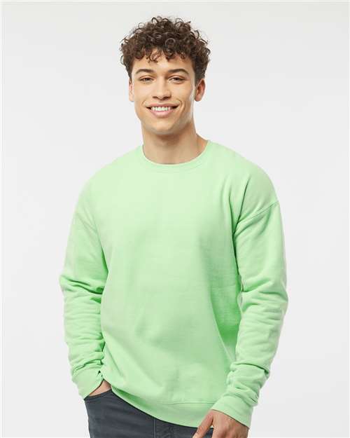 Unisex Fleece Crewneck Sweatshirt - Neo Mint