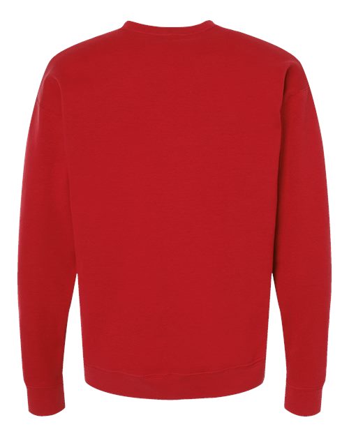 Unisex Fleece Crewneck Sweatshirt - Red