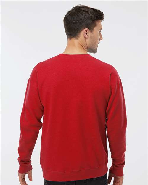 Unisex Fleece Crewneck Sweatshirt - Red