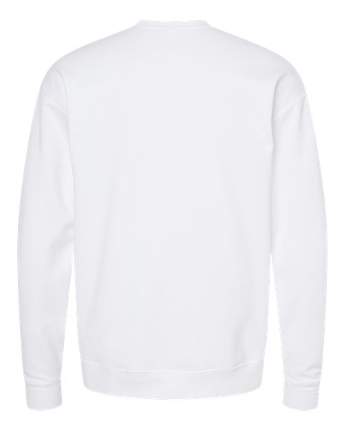 Unisex Fleece Crewneck Sweatshirt - White
