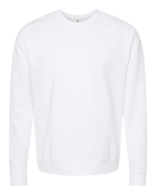 Unisex Fleece Crewneck Sweatshirt - White