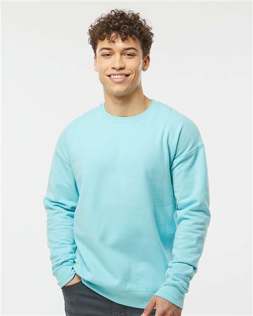 Unisex Fleece Crewneck Sweatshirt - Purist Blue