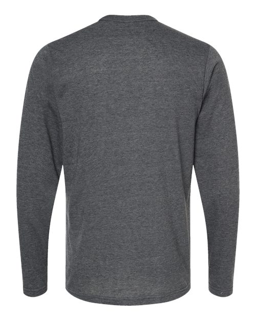 Unisex Poly-Rich Long Sleeve T-Shirt - Heather Charcoal
