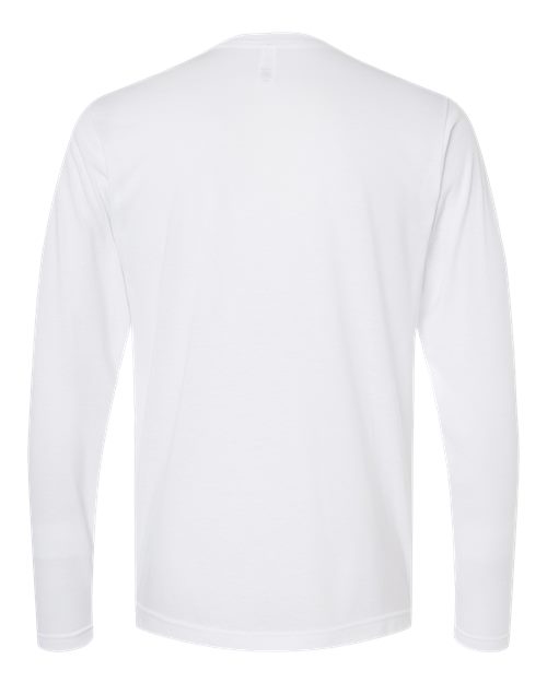 Unisex Poly-Rich Long Sleeve T-Shirt - White
