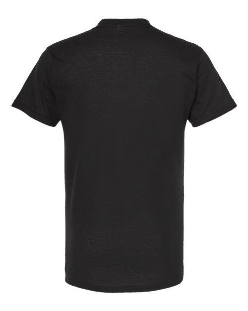 Men's Poly-Rich V-Neck T-Shirt - Black