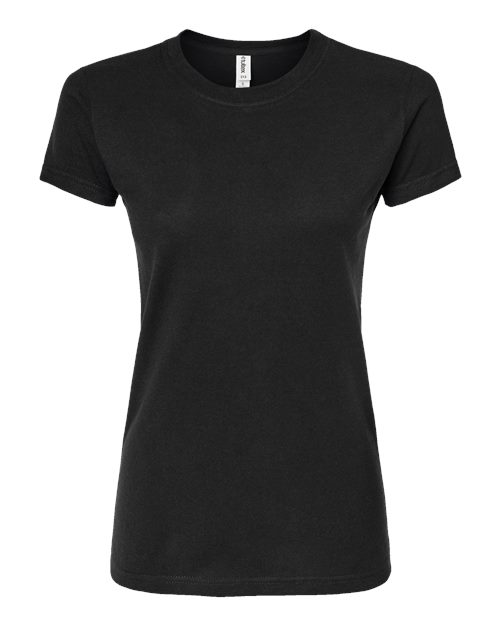 Women's Fine Jersey Slim Fit T-Shirt - Black