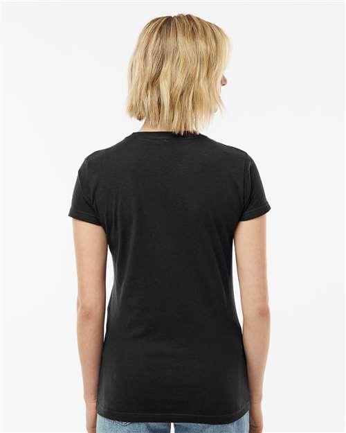 Women's Fine Jersey Slim Fit T-Shirt - Black