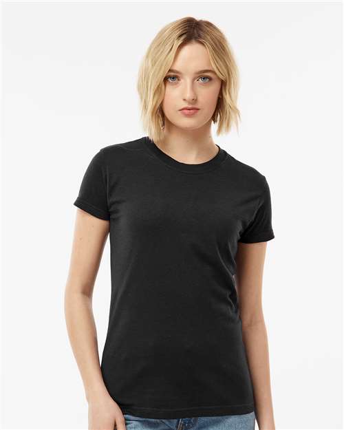 Women's Fine Jersey Slim Fit T-Shirt - Black