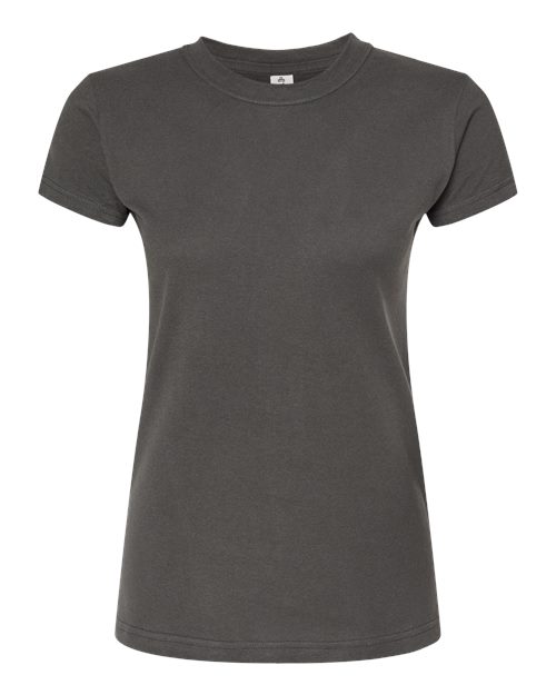 Women's Fine Jersey Slim Fit T-Shirt - Charcoal